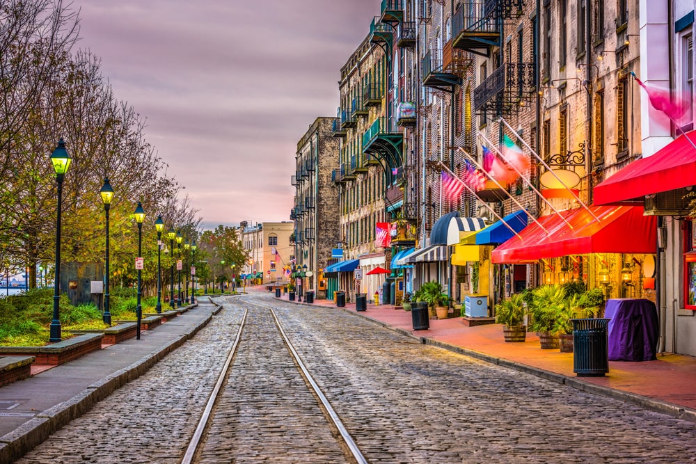 River Street Savannah Georgia